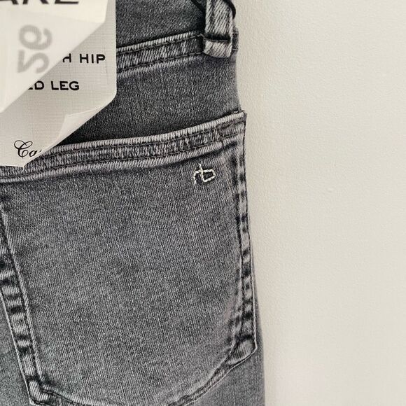 Rag & Bone Casey High Rise Ankle Flare Jeans Size 26 Harley - Picture 12 of 16